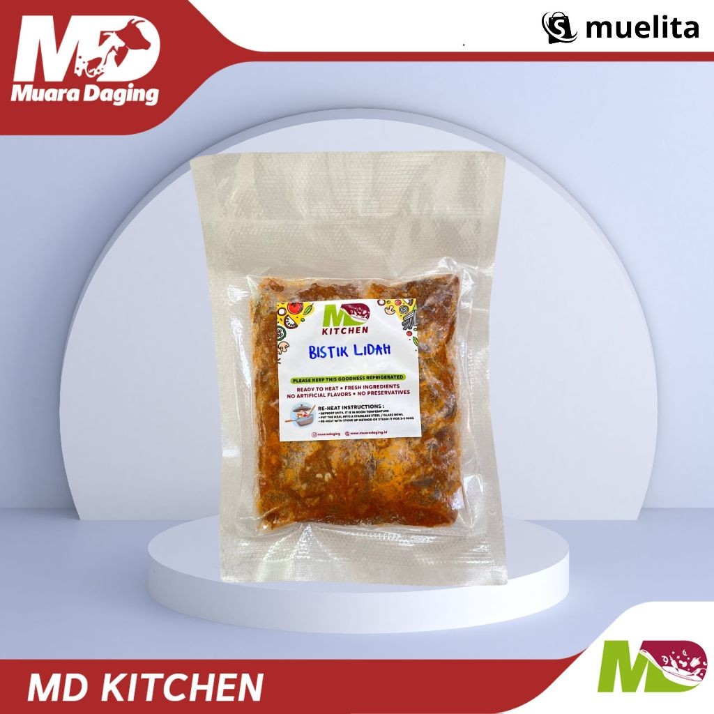 

MD KITCHEN Bistik Lidah Sapi 180gr - TODDLER & KIDS APPROVED!! BB BOOSTER