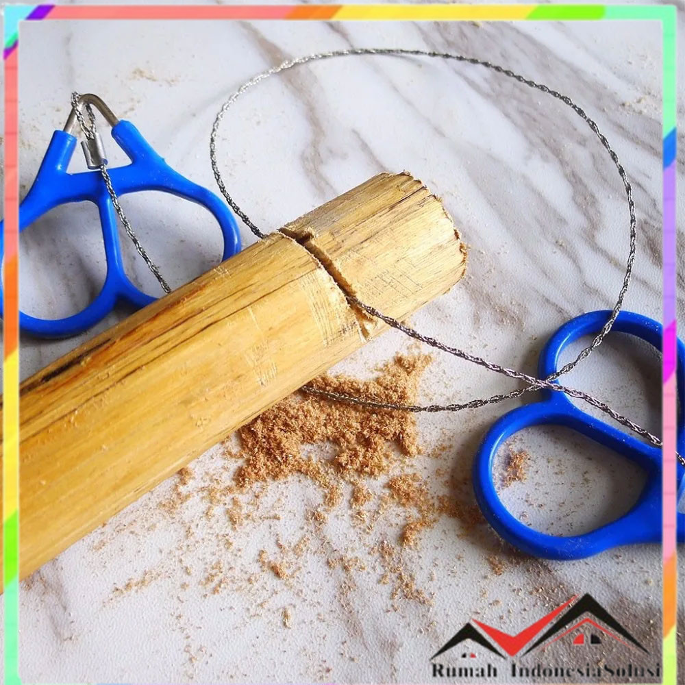 

- Gmarty Gergaji Tali Portable Manual Hand Steel Rope Chainsaw - GM32 -