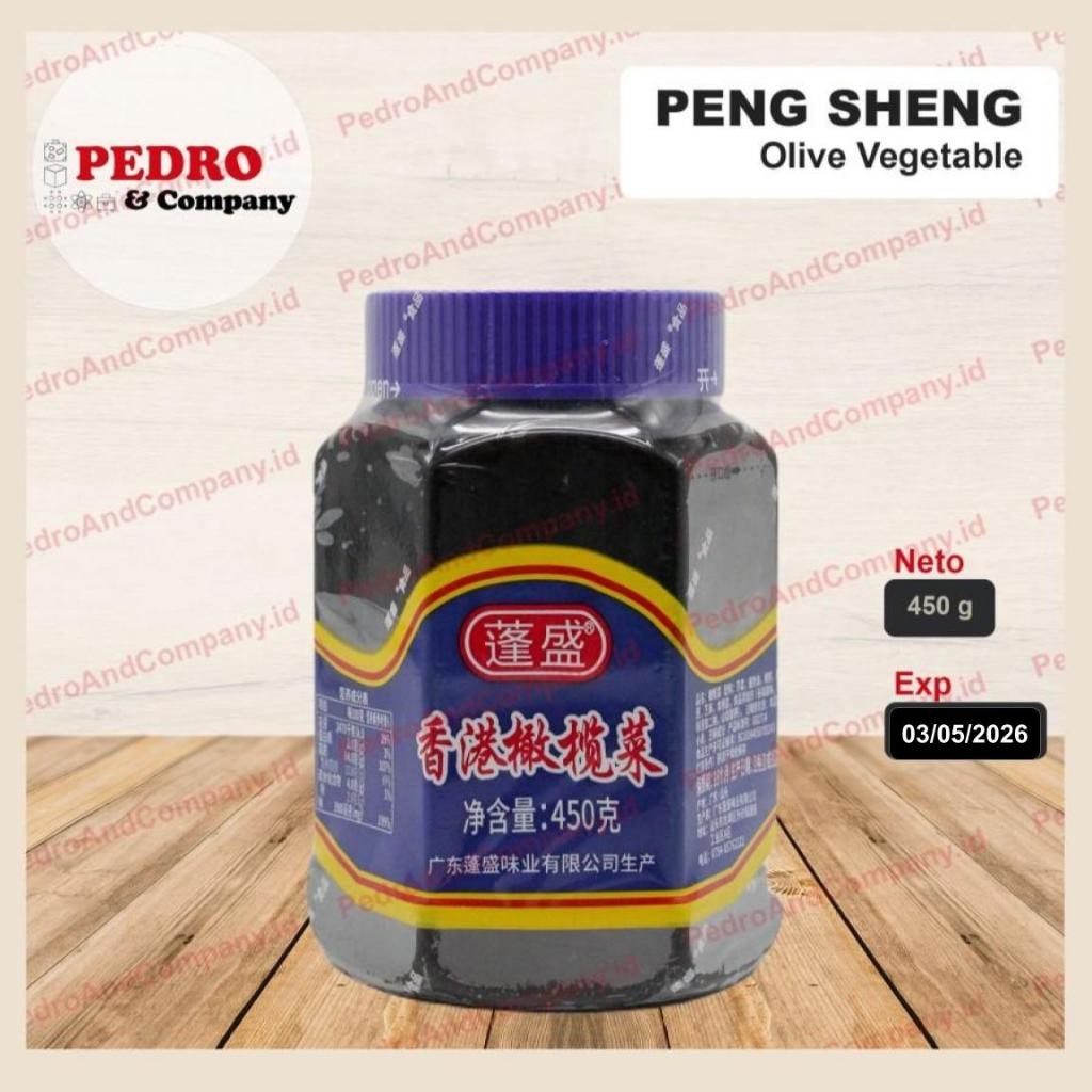 

Peng sheng olive vegetable 450 gram - kan lan cai
