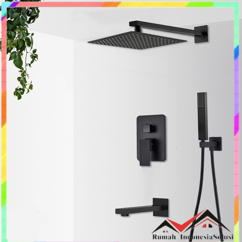 

- QUYANRE Set Shower Mandi 3in1 Keran Hand Spray Hot and Cold Water - Q3-WAY -