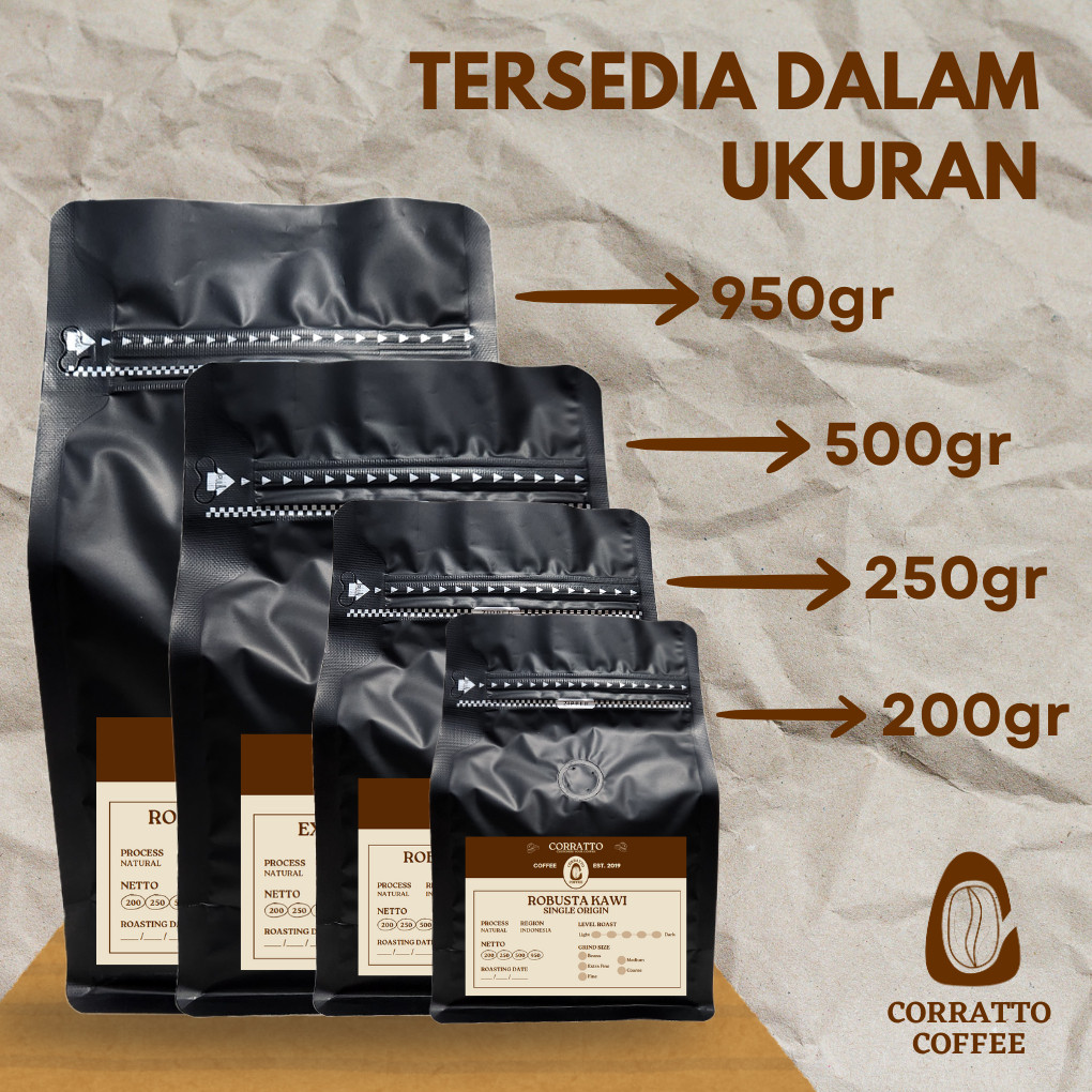 

JAMIN MURAH !!!Bubuk Kopi Excelsa Wonosalam 500 gram Corratto Coffee(BISA LANGSUNG ORDER)