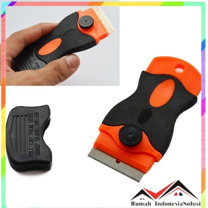 

- Pisau Pengupas Stiker Serbaguna Scraper Knife for Car Sticker - QD-0485 -