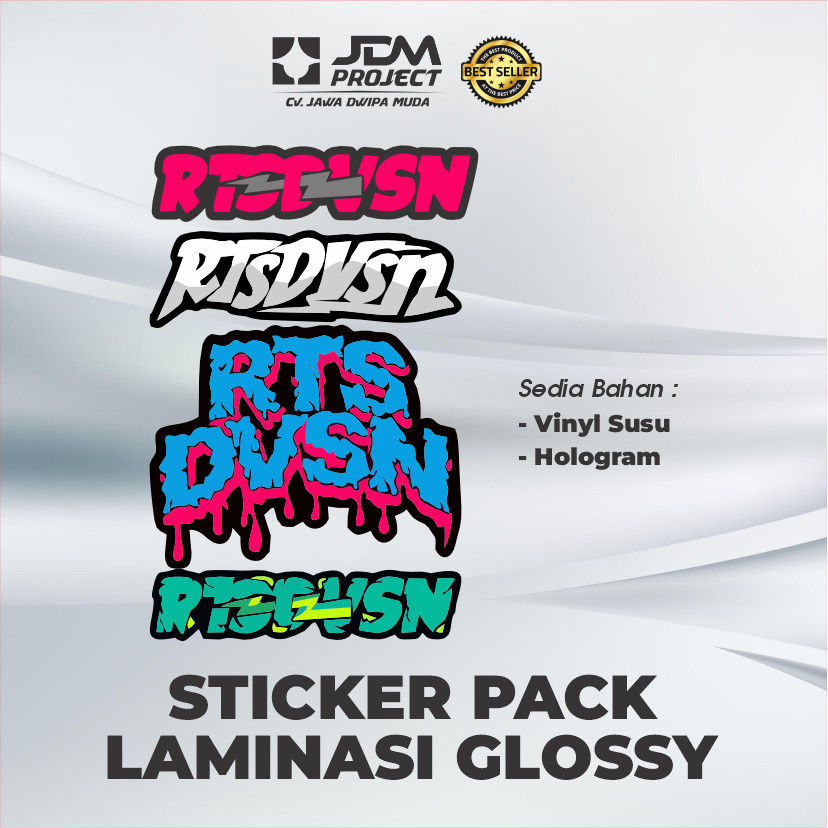 

Cetak Kilat - Stiker Pack RTSDVSN Print Cutting Tinggal Tempel