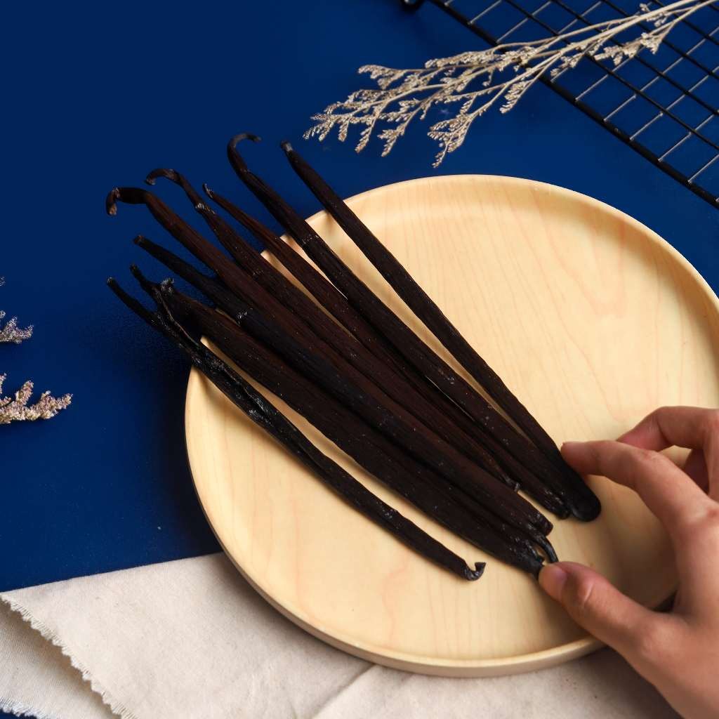 

50 Gram Gourmet Vanilla Beans Planifolia / Tahitians (Biji Vanilla 100% Asli Organik Premium)