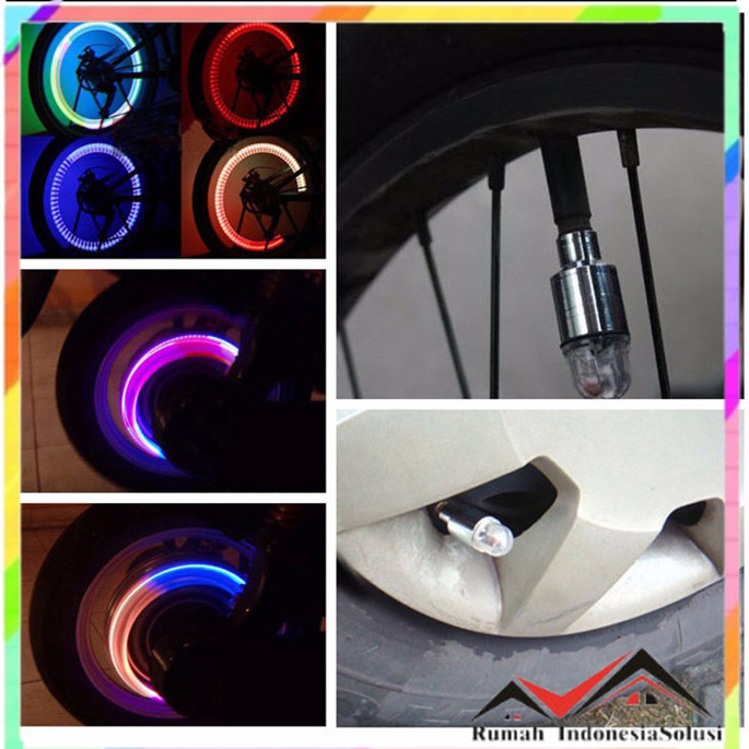 

- Fireflys Pentil Ban LED Mobil dan Motor 2 PCS - AG10 -