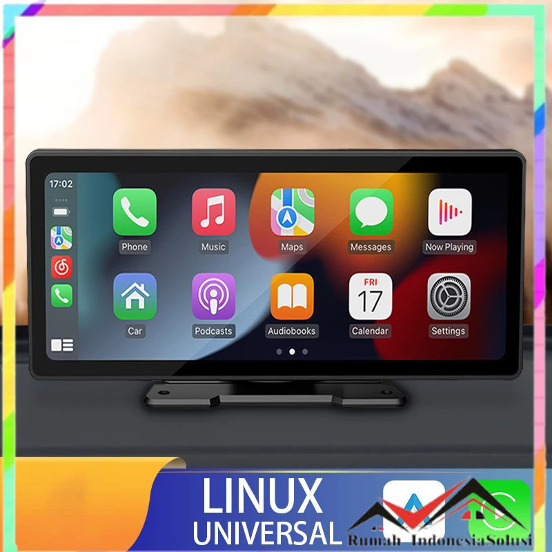 

- HIPPCRON Head Unit Mobil Multimedia Player Touch Screen 10.26 Inch - B5303 -