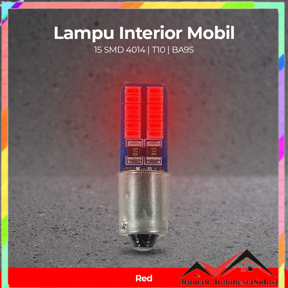 

- KEIN Lampu Interior Mobil LED Plat Nomor Plug and Play T10 BA9S - KT1 -