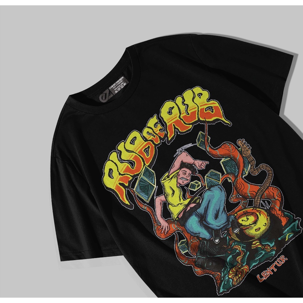 Kaos Unisex Rub Of Rub Lentur | T-Shirt Band Rub Of Rub