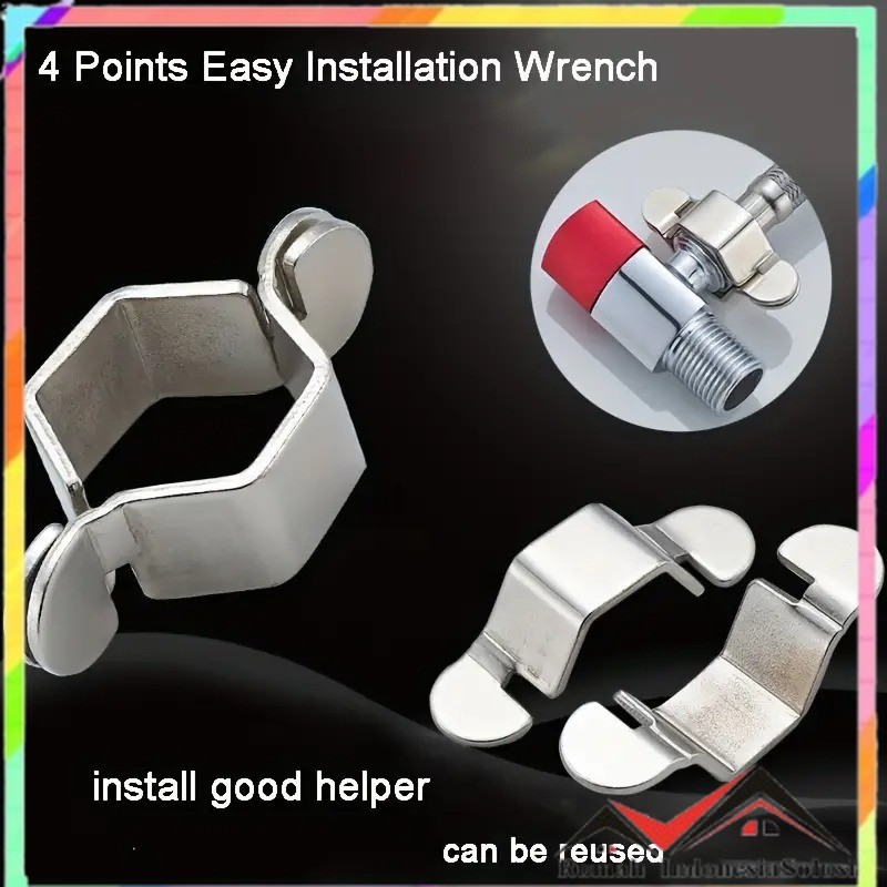 

- LISM Kunci Hex Mini Alat Bantu Instalasi Water Heater G1/2 Nut Wrench - L12 -