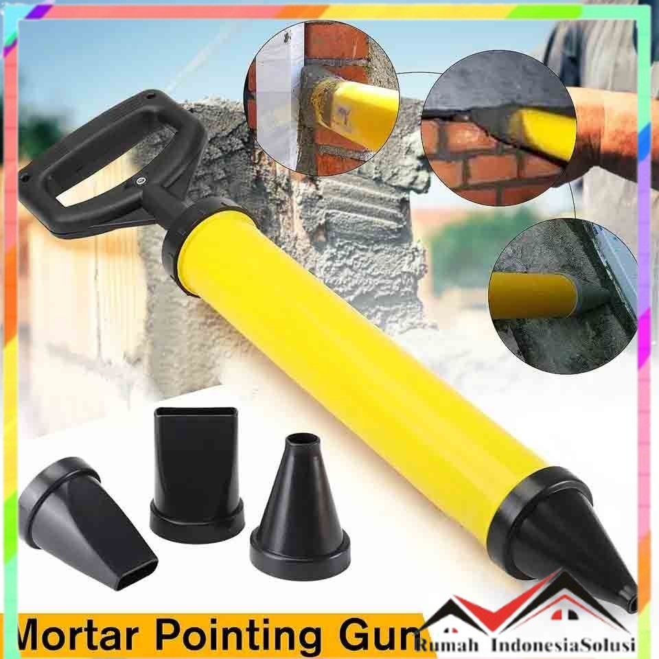 

- HONGTU Pompa Semen Caulking Gun Grout Pump Mortar Sprayer 4 Head - HT-YU6 -