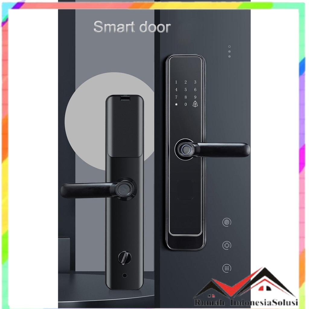

- JUXI Smart Door Lock Fingerprint Password Bluetooth Card TTLock - T13 -