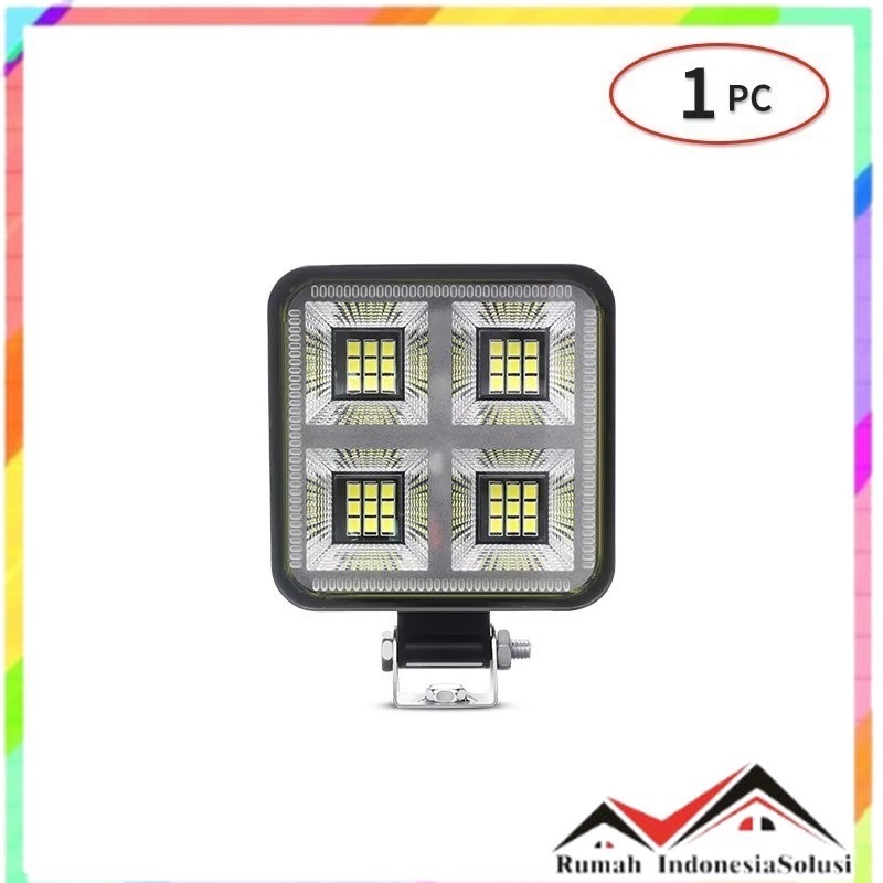 

- DXZ Lampu Sorot Tembak Mobil LED Floodlight Cool White 6500K IP65 12W - D145 -