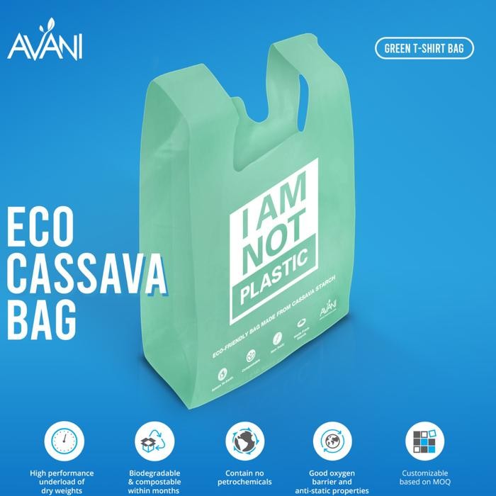 

Cassava Bag Small - T-Shirt Bag Kantong Singkong Ramah Lingkungan