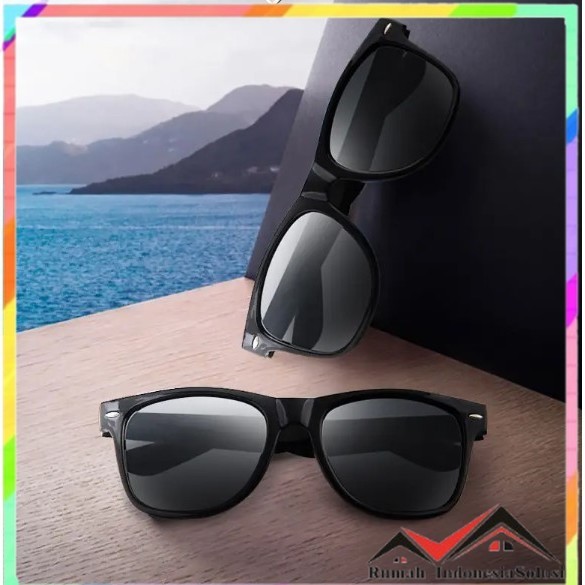 

- AOFLY Kacamata Retro Style Pria Wanita UV Protection Sunglassses - 1125 -