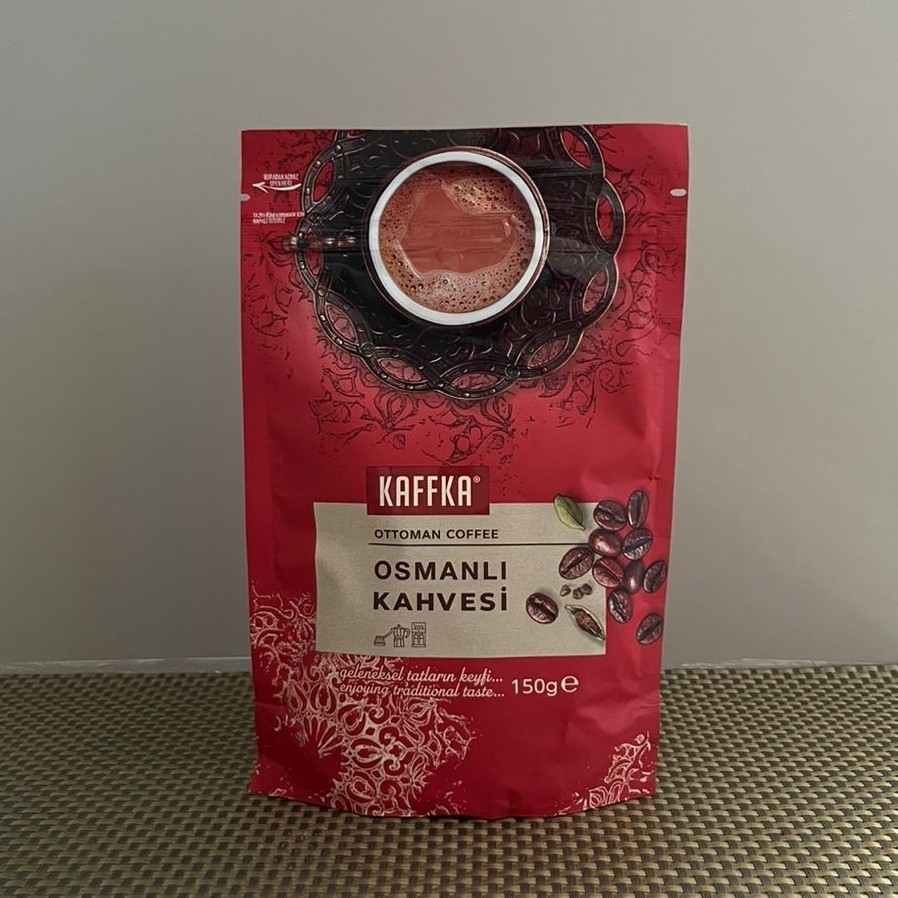 

JAMIN MURAH !!!| TURKISH | OTTOMAN - DIBEK COFFEE | KAFFKA | ORIGINAL | TURKIYE | 150 GRAM |(BISA LANGSUNG ORDER)