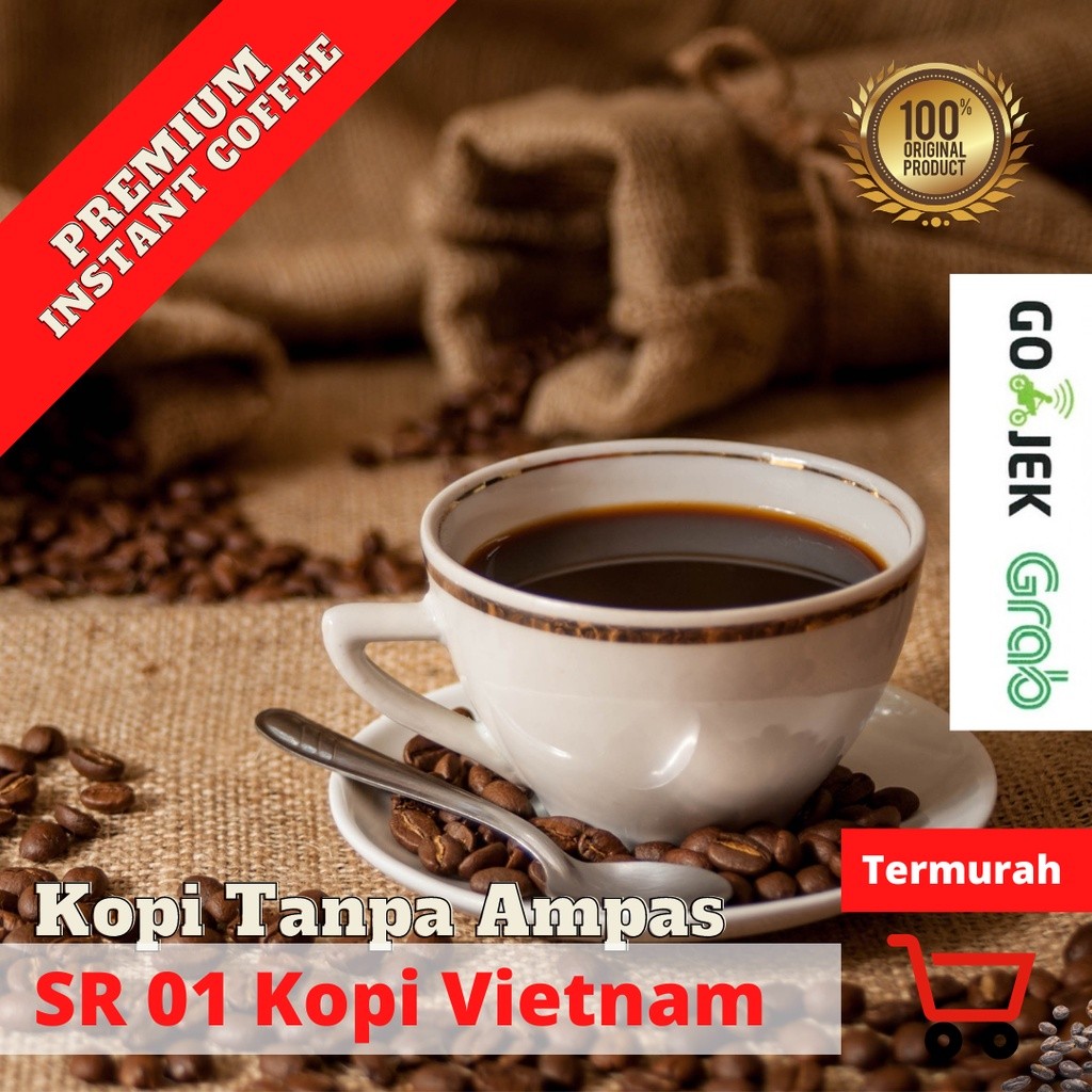 

JAMIN MURAH !!!INSTANT COFFEE / Bubuk Kopi Spray Dried Tanpa AMPAS (SR01)(BISA LANGSUNG ORDER)