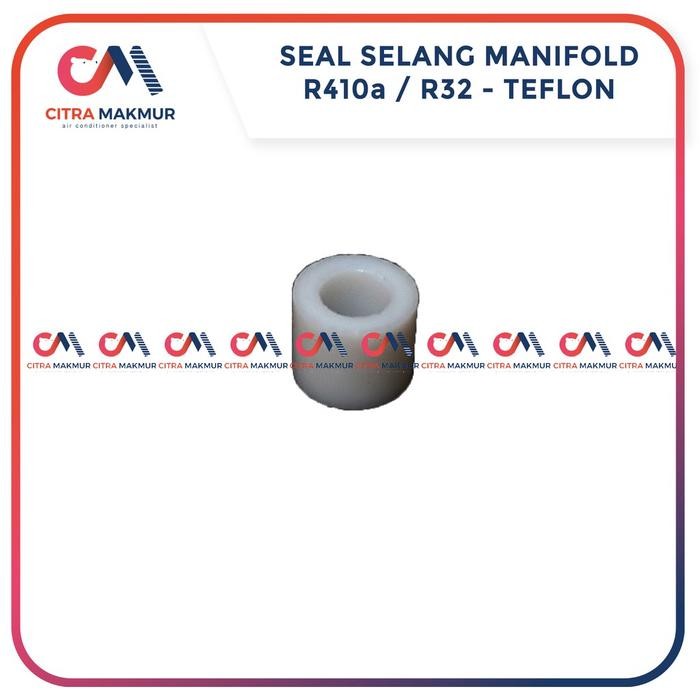 R3N0 Seal Karet Teflon untuk Selang Manifold Pengisian Freon Refrigrant R 410 R410a R32 R 32 AC