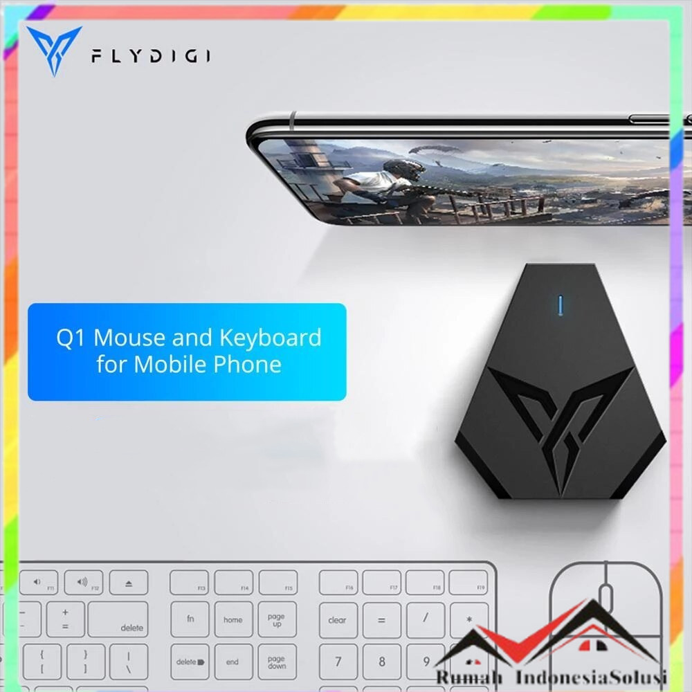 - Flydigi Bluetooth Adapter Teclado Converter Mouse and Keyboard - FeiZhi Q1 -