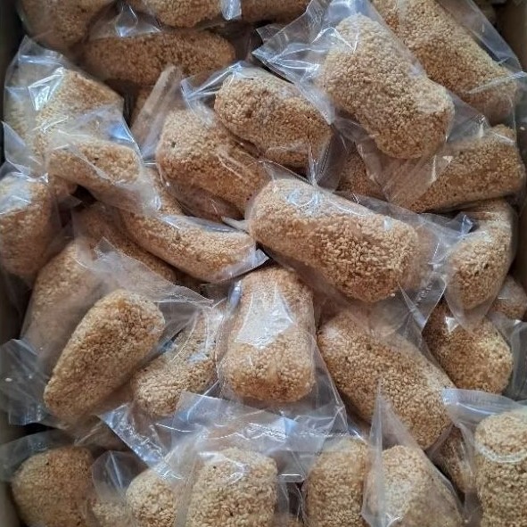 

paket manco wijen mini isi 25 bungkus satuan manco viral bola wijen viral