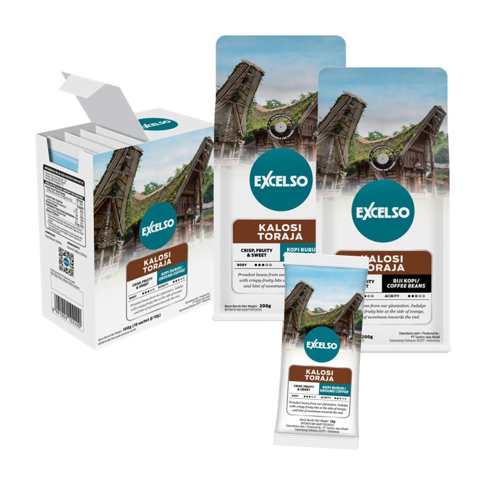 

JAMIN MURAH !!!EXCELSO Kalosi Toraja - Biji Kopi 200 gr(BISA LANGSUNG ORDER)