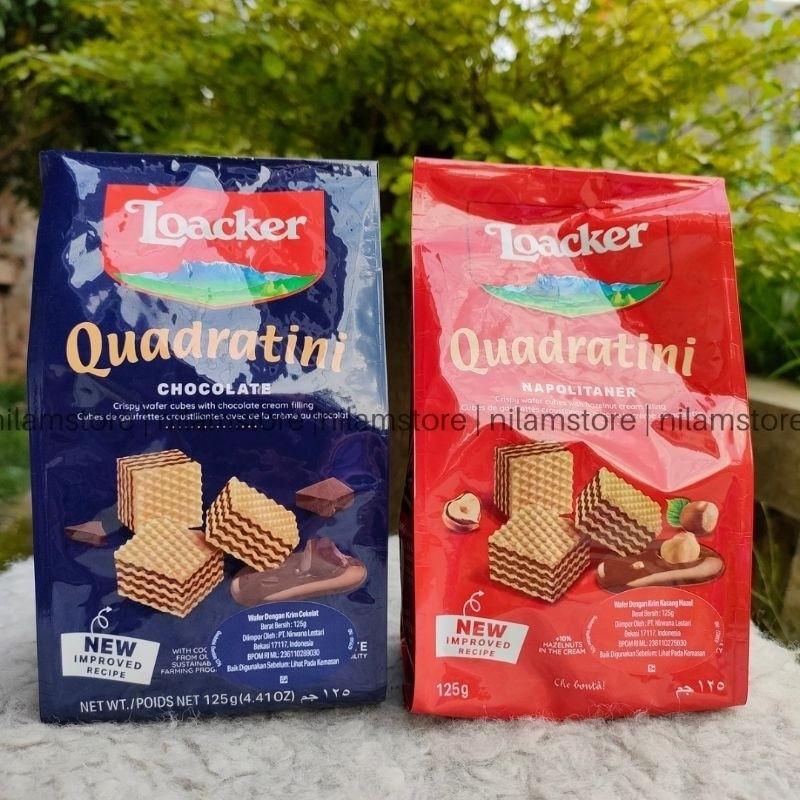 

Loacker Quadratini 125g - Wafer Loacker 125g