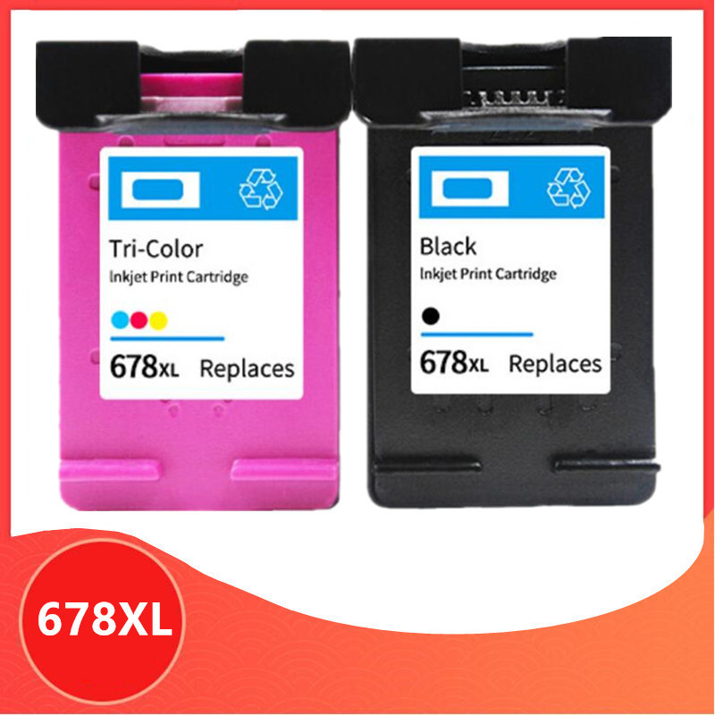678 Ink Cartridge for HP 678 XL Ink Cartridge for 678XL for hp678 Deskjet 2515 3515 1018 1518 2548 3