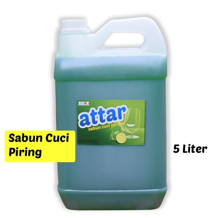 Sabun Cuci Piring ATTAR 5 Liter - Cairan Pencuci Piring
