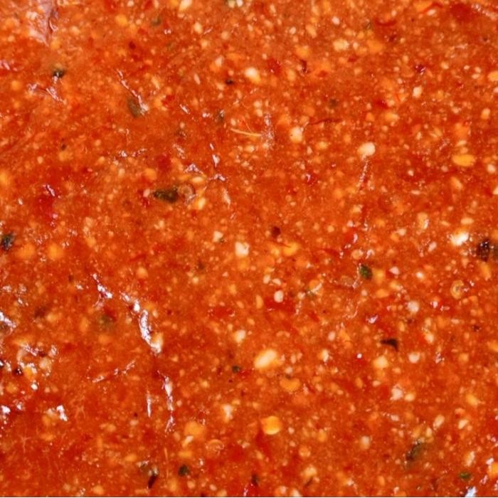 

SALE Sambel Pecel Wahyu khas Madiun 1Kg | Sambal Pecel Instan - Pedas, 1kg Thinwall BoxTERLARIS