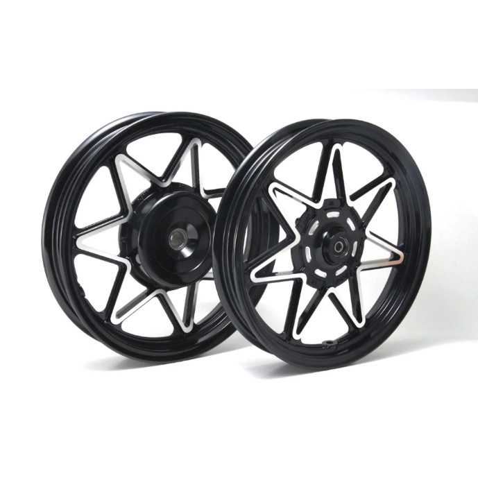 Velg Daytona  velg Seven Star Vario CBS,  velg Vario 125/150, Hitam