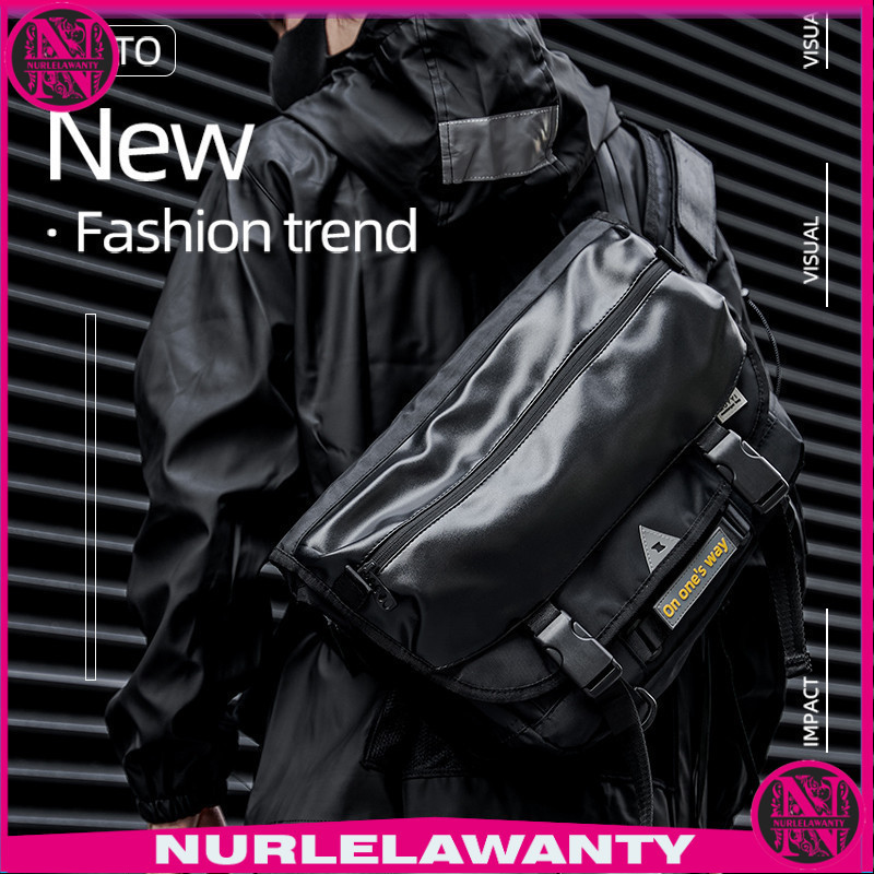 

- MOYYI Tas Selempang Messenger Crossbody Bag Waterproof Leather - MY0460 -