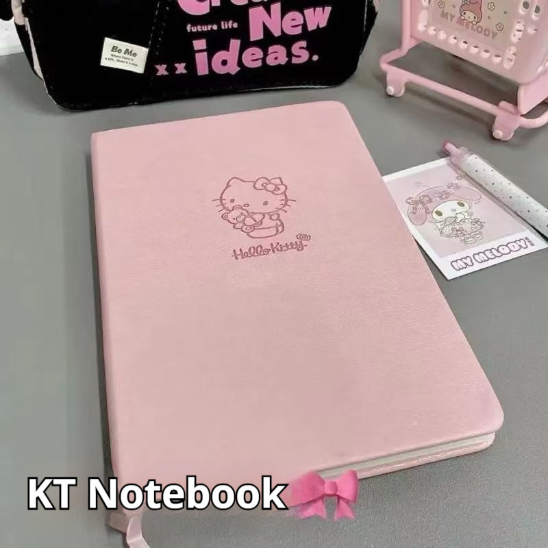 

Hello Kitty Pink High Beauty Cute Notebook Handbook For Recording Life Memos Diaries Student Notebooks Office Stationery Gifts