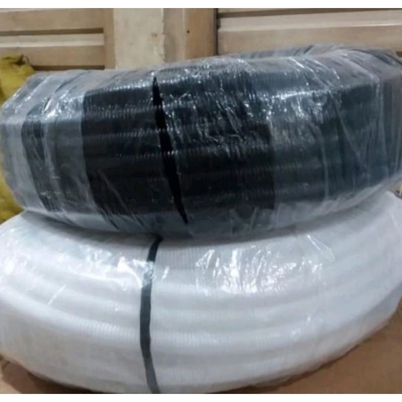 NEW Flexible Listrik 20mm/Selang Flexible Pipa Listrik Putih Dan HitamPREMIUM