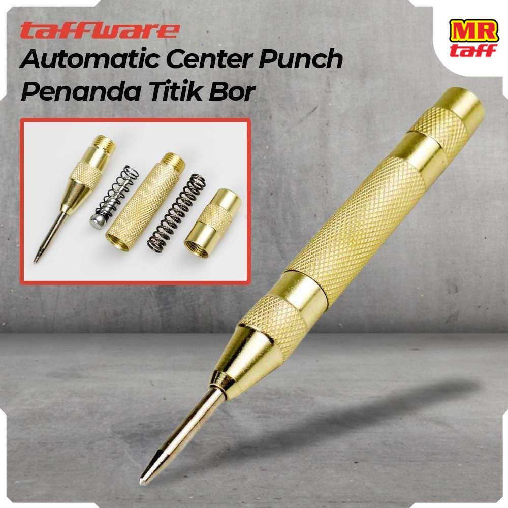 

Taffware Automatic Center Punch Penanda Titik Bor