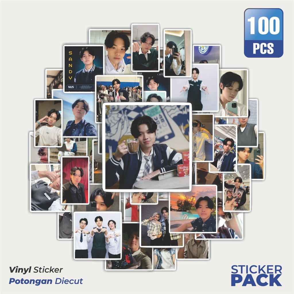 

Super Hemat! 100 PCS Stiker Sandy COC [Clash of Champions] Waterproof Aesthetic- Untuk Laptop, Motor, dan Helm - Paper Stationery Pack