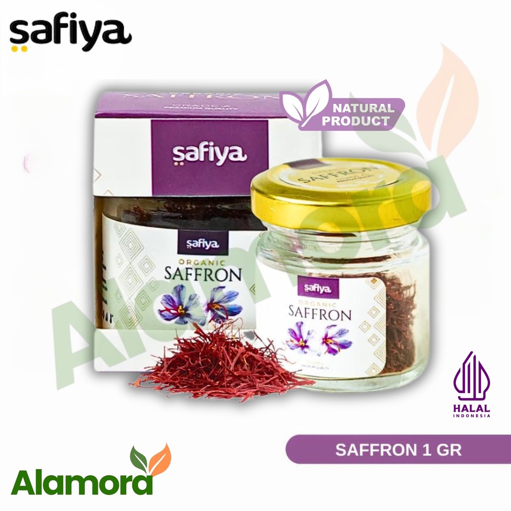 

Safiya Saffron Super Negin 1 Gram Bunga Safron Grade A