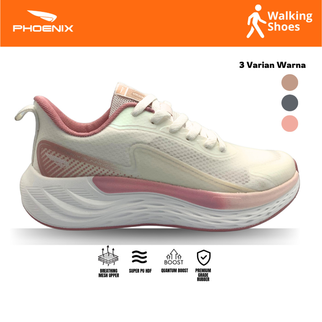 Phoenix Trace Sepatu Walking Wanita