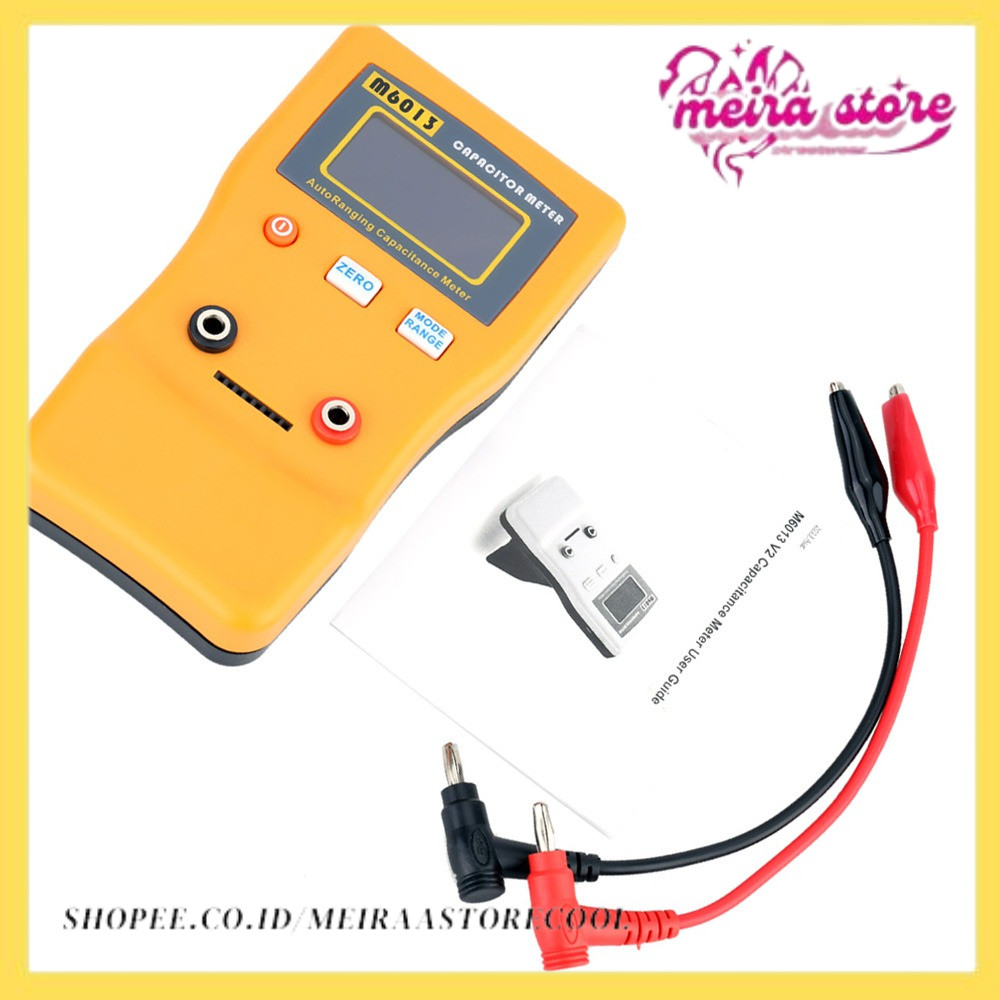 M6013 High Precision Capacitor Meter Professional Measuring Capacitance Capacitor Circuit Tester