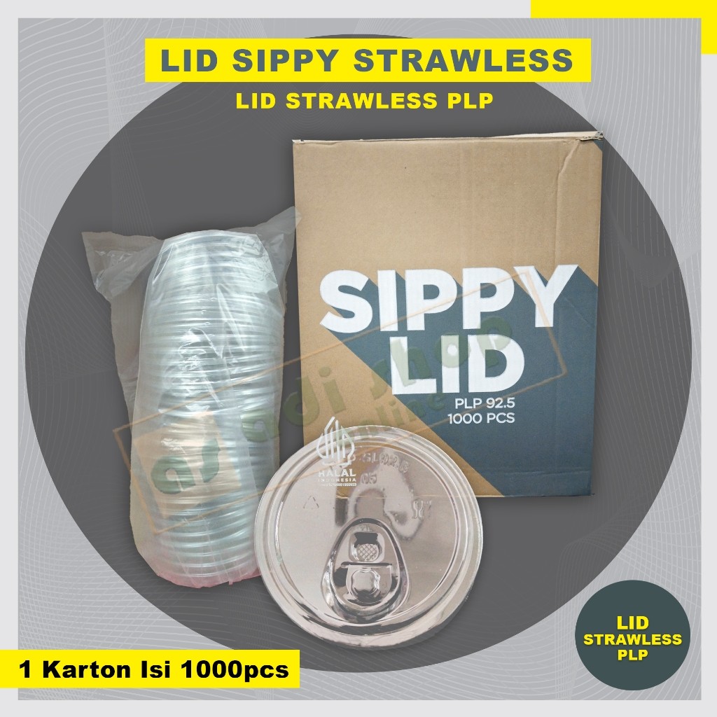 Strawless Lid / Sippy Lid 1 Karton / 1000pcs