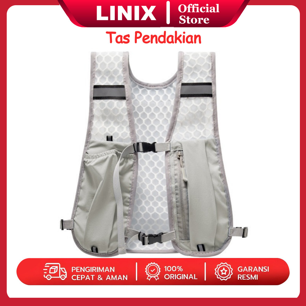 Vest Trail Hydropack Olahraga Tas Running Rompi Gunung Versatile - Rompi Lari UltraRingan 125G – Vest Air Nylon Tahan Air 500ML Untuk Lari - Tas Sepeda - Tas Running