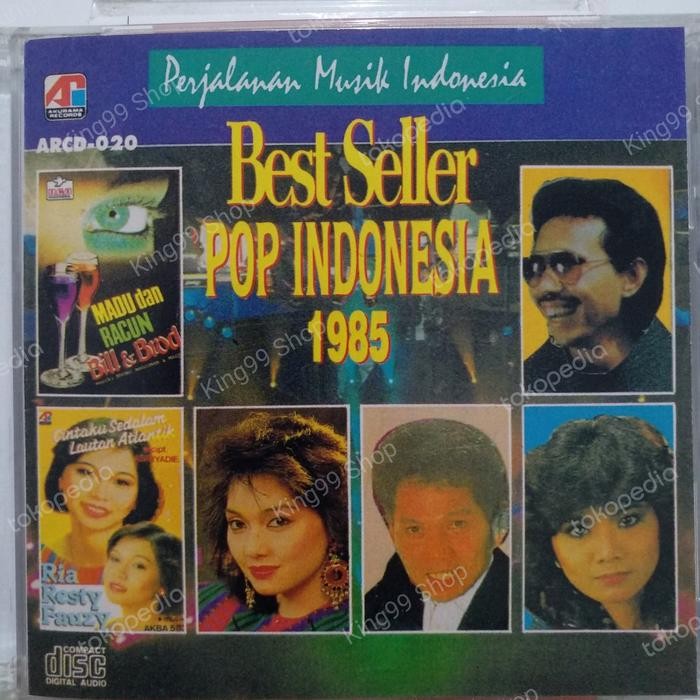 CD best seller pop indonesia 1985. obbie messakh euis darliah RARE
