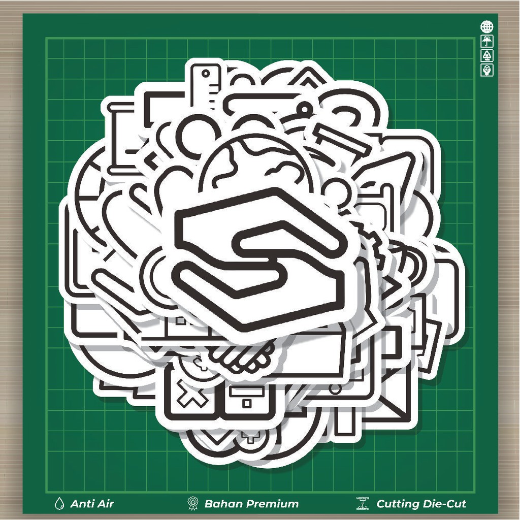 

HOT 50 PCS STIKER Stiker Icon UI [User Interface] Stiker Fashion Cars Decal Dingin Kartu Album Custom Vinyl Anti Air- Sticker Aesthetic Buku Journal Koper Casing HP Tablet Laptop Helm Motor Botol Minum