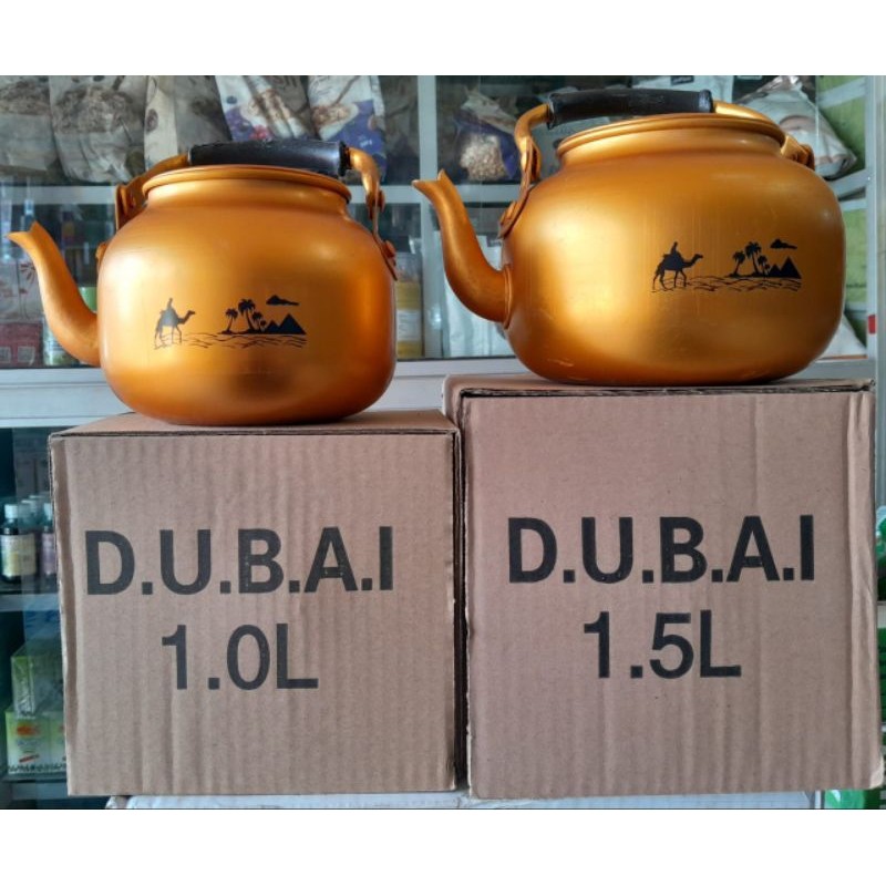 

Teko Dubai 1 Liter dan 1.5 Liter oleh-oleh Haji dan Umroh