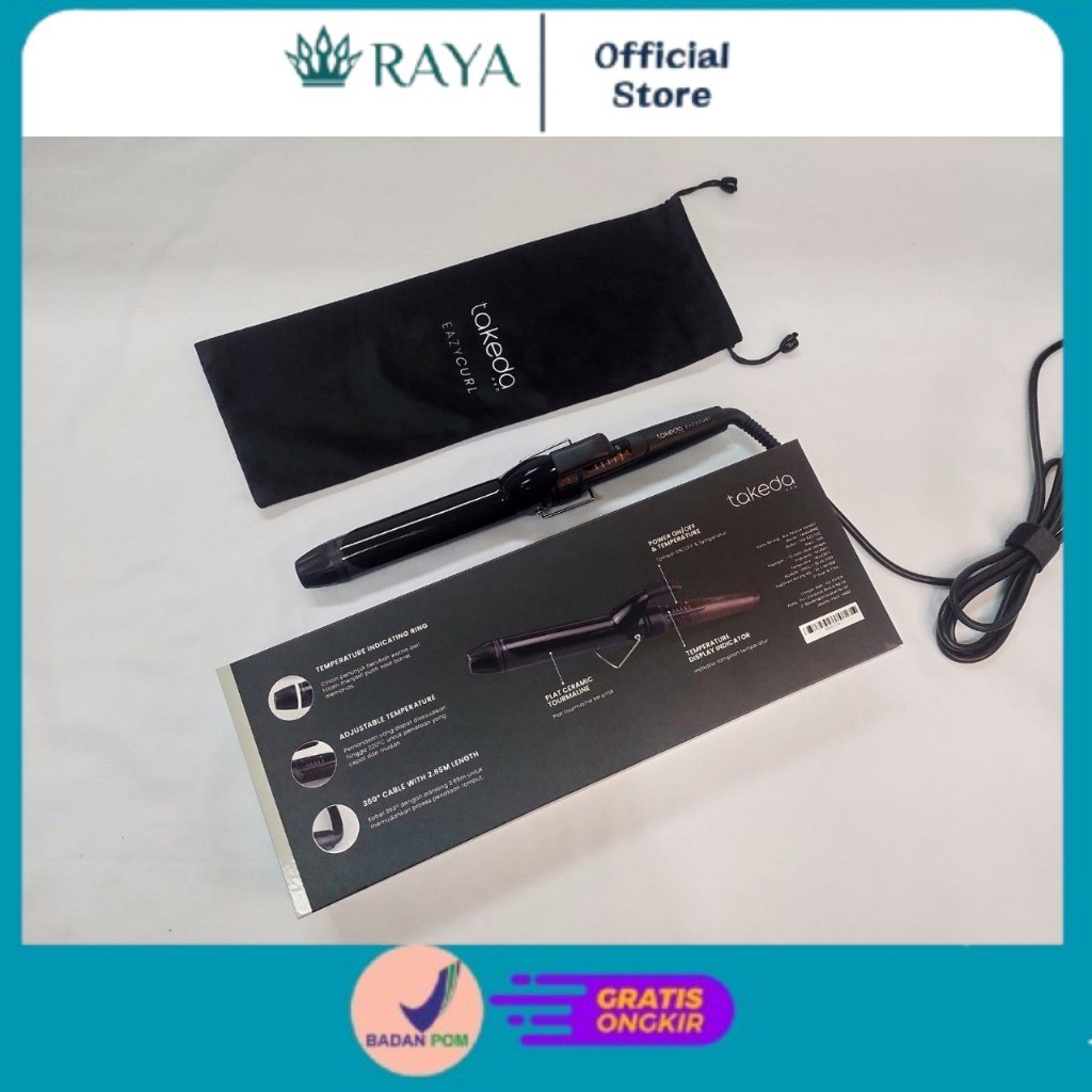 TAKEDA Eazy Curl 32mm TKD-8227S32 Catokan Curly