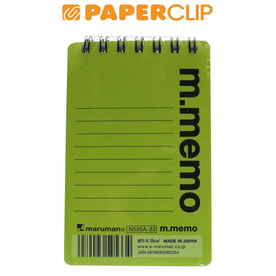 

NOTEBOOK / MEMO A7 MARUMAN N595A-33 SP LIGHT GREEN