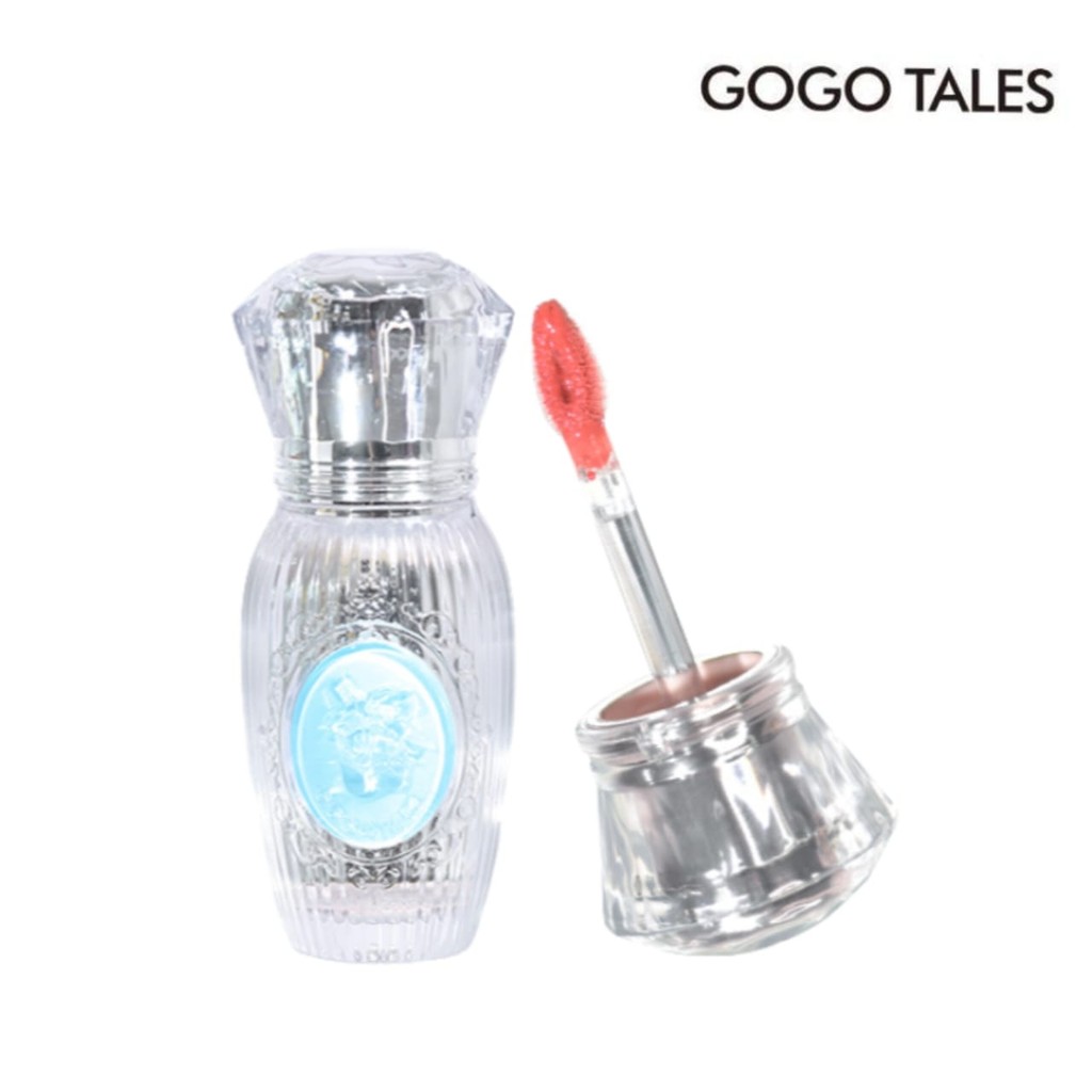GOGO TALES Crystal Sliper Soft November Sticky Miror Lip Glaze