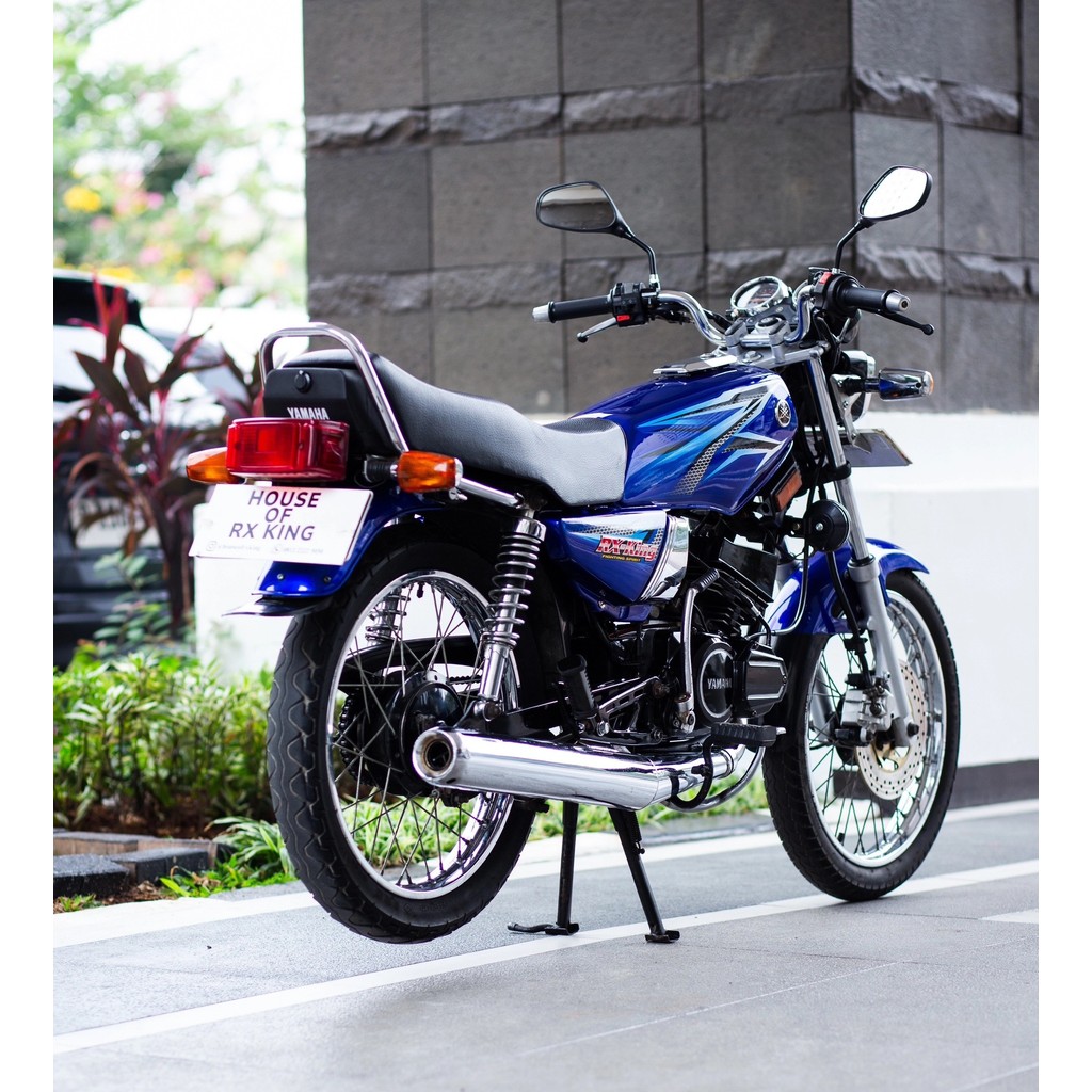 STRIPING STIKER RX KING BIRU 2005 STRIPING RX KING BOK AKI RX KING BIRU TEPONG AKI COVER AKI RX KING