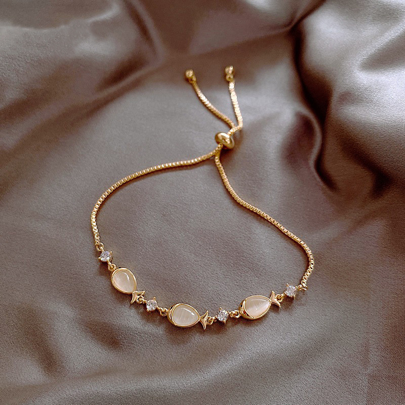 Gelang Gelang Zirkon Empat Korea Gelang Korea Korea Light Korea Korea Light Korea Bertahan Korea