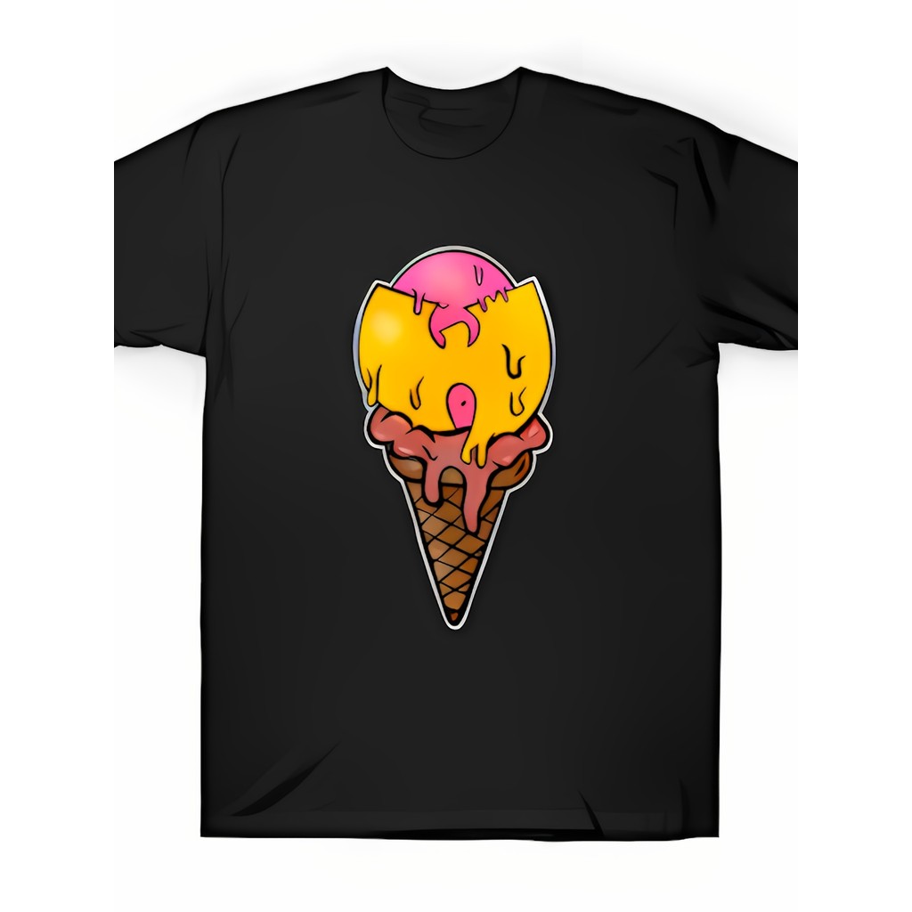 Kaos Es Krim Hip Hop - Kaos Distro Pria Wanita - Baju Streetwear - Kaos Murah