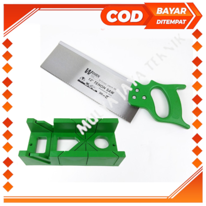 

Gergaji Potong Siku Manual Miterbox Graji Sudut Pigura Alat Gorok Pemotong Siku Manual Tajam