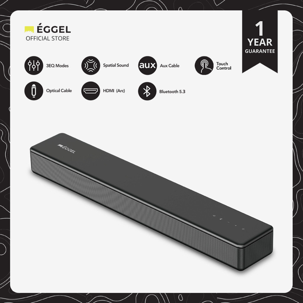 tjandraotentik Eggel Stage SoundBar / Sound Bar with Built-In Woofer